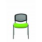 Krzesło Iso siatkowe zielone